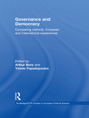 cover image of Governance and Democracy